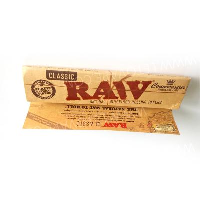 China Recycled Materials Rolling Papers Smoking Rolling Papers Unbleached Brown Paper for sale