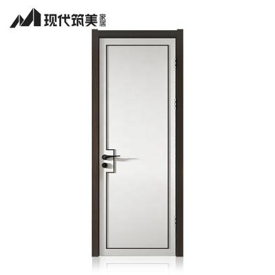 China Modern Plywood Soundproof Indoor Interior Room Plywood Swing Sound Insulation Sound Insulation Modern PVC Wooden Door for sale