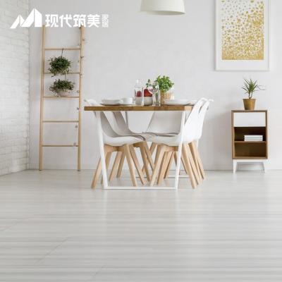 China Modern 4mm 5mm click core indoor plastic rigid vinyl spc interlocking waterproof 6mm soundproof hybrid flooring for sale