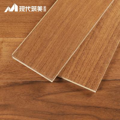 China Modern German Standard Indoor Parquet Wood Panels Waterproof 12mm Engineered Timber Flooring for sale