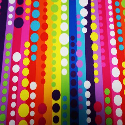 China Plain Matte Microfiber Polyester Spandex Hot Stamping Fabric For Women Dancer Tights for sale