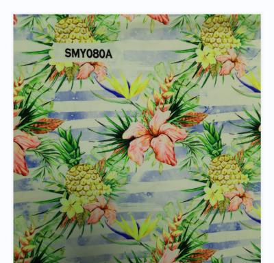 China Wholesale Stretch Polyamide Spandex 4 Way Stretch Printed Yoga Wear Knit Fabric Leggings Fabric for sale