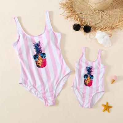 China Anti-UV Family Jumpsuit Family Swimwear Women Swimwear Parent Child Swimwear Bikini Women Swimwear Children Swimwear for sale