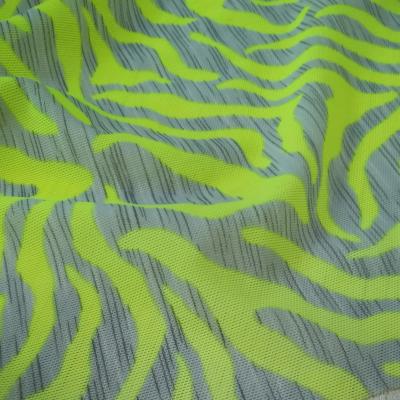 China Spandex Nylon Blend Mesh Knitting Fabric For Sporting Stretch Clothes Mesh Fabric Quick Dry Customized for sale