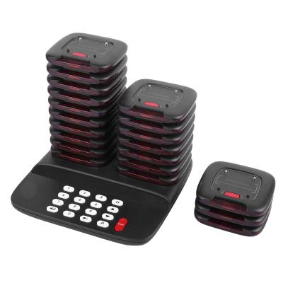 China Professional Restaurant Call Button System Manufacturer Coaster Long Distance Wireless Pager KL-QC05 for sale