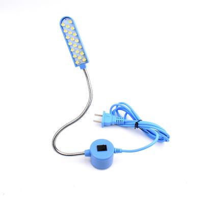 China Other Hot Sale 20 Beads Gooseneck Lamp Magnetic Sewing Machine LED Lamp Low Mounting Light for sale