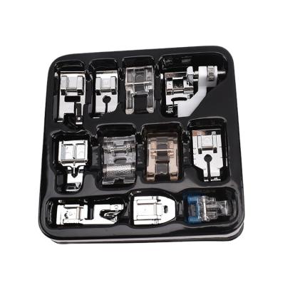 China Other 11 Pcs Sewing Foot Set Multi-Functional Kit Household Presser Foot Set For Singer Janome Borther Sewing Machine for sale