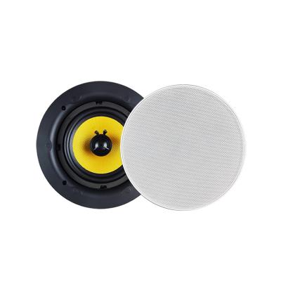 China HOME THEATRE Coaxial fixed resistance ceiling speaker 5-inch ceiling stereo family background music ceiling speaker for sale