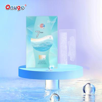 China Heathy Teeth Whitening Onuge 7D Nano Cleaning Teeth Whitening Strips 14 Pack Dead Sea Salt Tooth Whitening Strips for sale