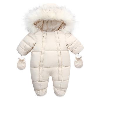 China 2022 Wholesale Breathable Long Sleeve Baby Rompers Zipper Jumpsuits Overalls Warm Sweatshirt Rompers For Baby for sale