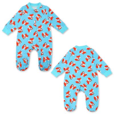 China 100% Cotton Zipper Onesie Pajamas Jumpsuit Baby Knitted Romper Newborn Infant Clothes (For Baby Boy Girls Wholesale for sale