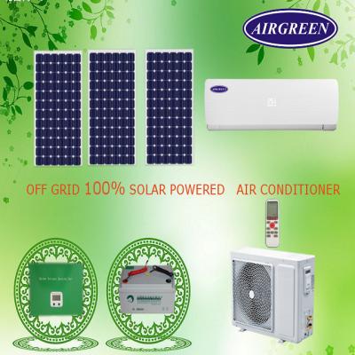 China SOLAR AIR CONDITIONER 100% SOLAR Room AIR CONDITIONER 18000BTU AIRE ACONDICONADO for sale