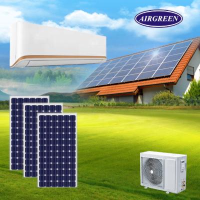 China Hotel ON GRILL HYBRID 3500 W 12000 Btu 1.5 HP 1 TON AC SOLAR POWERED AIR CONDITIONER PLANT CHEAPEST RATES SOLAR AIR CONDITIONER for sale