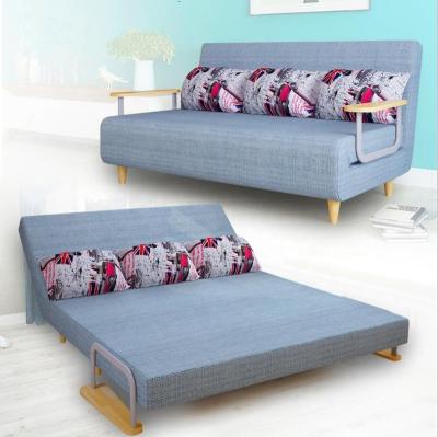 China (Others)Modern Adjustable With Sofas Bed Sofa Beds Living Room Furniture Fabric Small Sofa Beds Hotels Transformer Single Seat Collapsible Folding Sofa Bed for sale