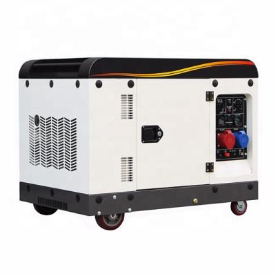 China Silent diesel generator set with YUCHAI new engine high quality portable diesel generator 10kva 8kw price WSTLP5 for sale