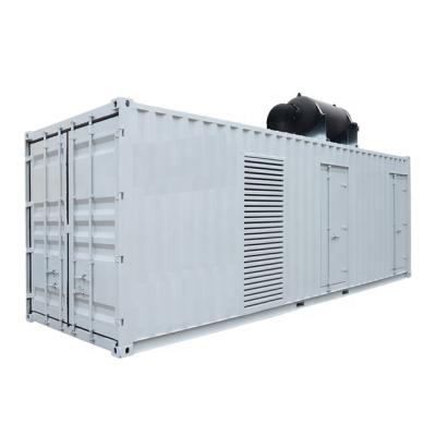 China 1200kva containerized genset diesel generator set with import brand engine WSTLP1200 for sale