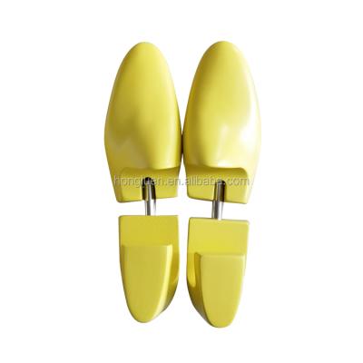 China Hot Spring Lotus Wooden Shoe Stretcher Selling Eco-friendly Metal Adjustable Tubes Shoe Tree for sale