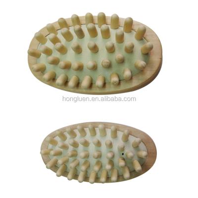 China Nondisposable Healthy Styling Natural Bamboo Wooden Brush Care Scalp Massager Detangle Hair Shampoo Brush for sale