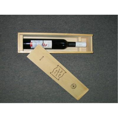 China China Wholesale Customized Wooden Single Bottle Wine Box Package Case For Wine Bottles for sale