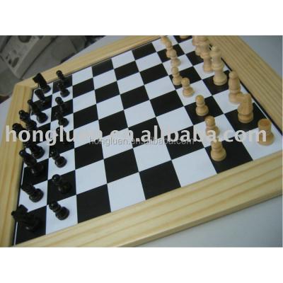 China Wholesale Cheap Durable Wooden Antique #8 International Chess Sets for sale