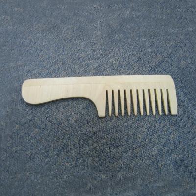 China Custom Wide Handle Home Anti-static Natural Wood Private Label Tooth Detangling Hair Brush Comb for sale