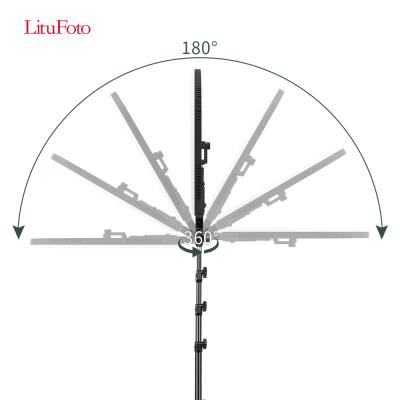 China LituFoto LED Selfie Fill Light Ring Light F40 Fill With Tripod Stand for sale