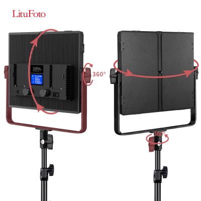 China Smart Fill Light LituFoto RGB Studio Light Adjustable Brightness APP Control for Professional Studio Photography for sale