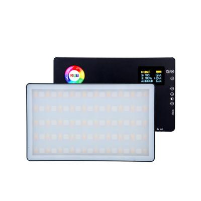 China Mini LituFoto R16 LED 9W Power Slim Video RGB Video Light and 3200-7500K Color Temperature for sale