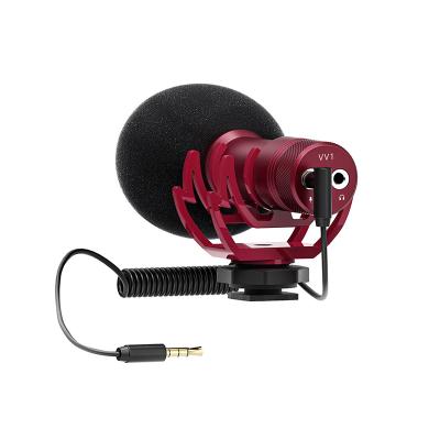 China Perfect noise LituFoto condenser microphone computer noise reduction radio microphone VV1 for sale