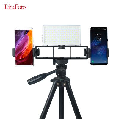 China Fashionable LituFoto Y8 Camera Photo Accessory Multifunctional Bracket of Cameras and Mobile Phones for Smartphone Camera or Youtube Shooting for sale