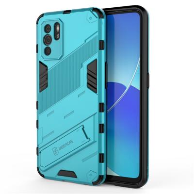 China Full Cover Shockproof Luxury Hard PC Phone Cases For OPPO RENO 6Z Armor Punk Drop Kickstand Shockproof Phone Cover for sale