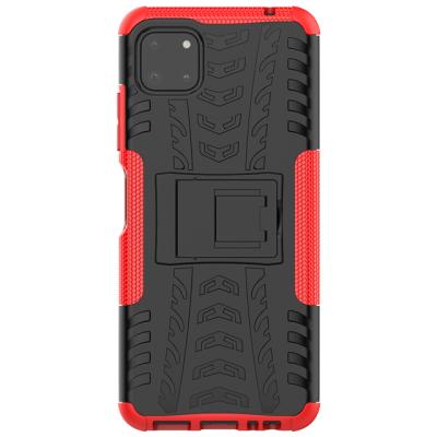 China Anti-Drop Phone Case PC TPU Back Cover Rugged Rugged Case For Samsung A22 4G/5G Magnetic Shockproof Car Ring Back Cover Stand Holder for sale