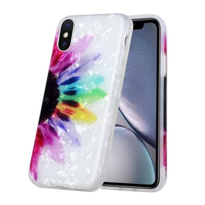 China Anti-fall Soft Phone Case Conch Sunflower Butterfly Design TPU Mobile Phone Case For iPhone XS XR XS Max Shockproof Protective for sale