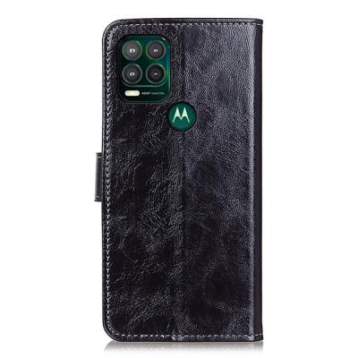 China Retro Anti-fall Crazy Horse Pattern Flip Wallet Case For MOTO G STYLUS 5G for sale