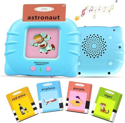 China 112 Pcs Educational Sight Words Electronic Flash Cards Children Early Educational Arabic English Learning Device Toys With Indicating Sound Effects for sale