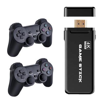 China Ps1/SFC/GBA/FC 32G Mini Build-in 3000 Games Controller 2.4G 4K HD TV Game Stick Wireless Video Game Player for sale