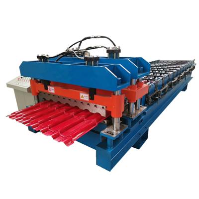 China Building Panel Bamboo Glazed Tile Roof Panels Color Steel Glazed Roofing Tile Forming Machine for sale