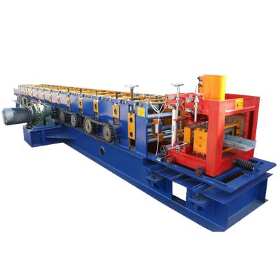 China Hotels C purlin steel section U profile C cold steel channel roll forming machine for building materials for sale