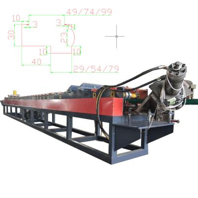 China Popular Automatic ROOF Machine Making Metal Galvanized Steel Iron Door Frame Roll Forming Machinery for sale