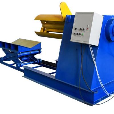 China Construction material stores automatic hydraulic metal uncoiler uncoiler material price is reasonable DIXIN roll forming machine for sale