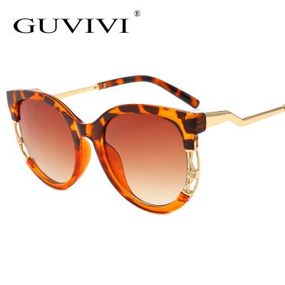 China 2019 GUVIVI Children's Sunglasses GUVIVI Wholesale Crystal Diamond Sunglasses Italy UV400 Kid's Square Sunglasses for sale