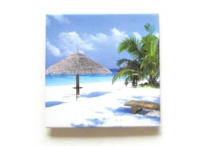 China Scenery Photo Picture Fridge Magnet , PP Lamination Kitchen Refrigerator Magnets for sale