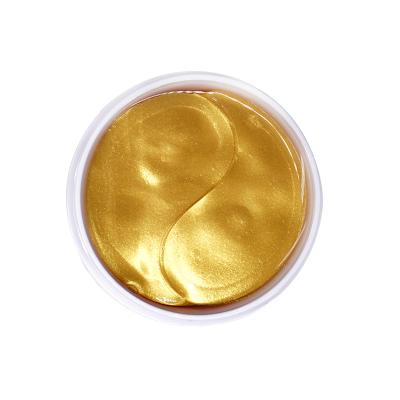 China Anti-Puffiness 24k Gold Collagen Eye Mask Anti Aging Gel Under Hydrogel Eye Patch for sale