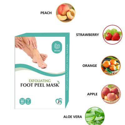 China Foot Exfoliating Organic Skin Foot Mask Foot Mask Foot Skin Remover Dead Foot Whitening Nourish for sale