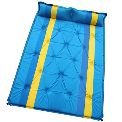 China Sponge Foam Self Inflating Outdoor Inflatable Ultralight Sleep Pad Travel Mattress Pad Self Inflating Camping Pad for sale