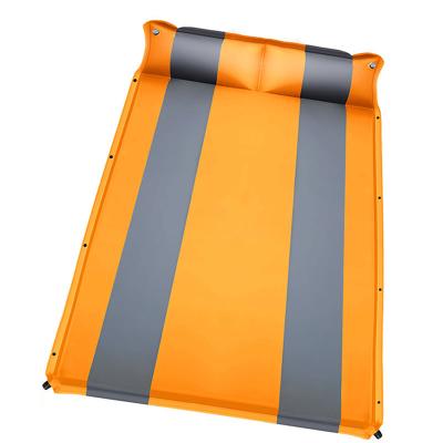 China Portable Outdoor Synthetic Sponge Sleep Mats Inflating Foam Mat Sleeping Self Inflating Sleep Mats For Camping for sale