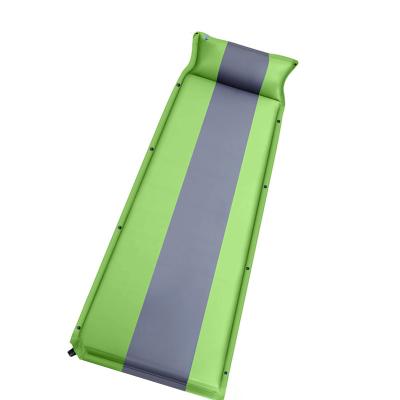 China Sponge Foam Self Inflating Outdoor Inflatable Ultralight Sleep Pad Travel Mattress Pad Self Inflating Camping Pad for sale