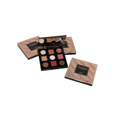 China Waterproof Professional 9 Colors Long Use Eyebrow Powder/Makeup Eyeshadow Palette for sale