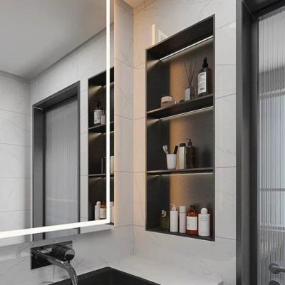 Chine Le mur d'acier inoxydable de rectangle placent 201 créneau de douche 304 en métal à vendre