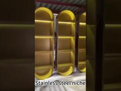 stainless steel niche